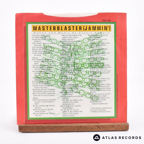 Stevie Wonder - Master Blaster - 7" Vinyl Record - VG+/EX