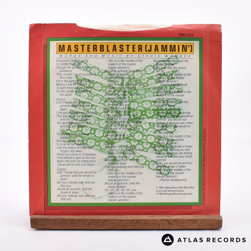 Stevie Wonder - Master Blaster - 7" Vinyl Record - VG+/EX