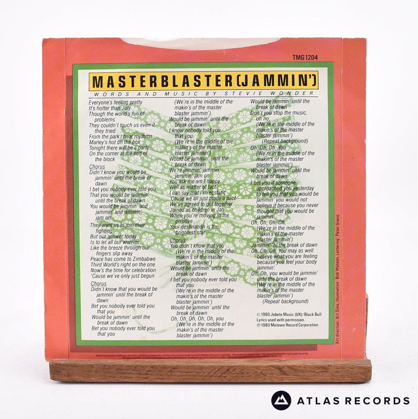Stevie Wonder - Master Blaster - 7" Vinyl Record - EX/EX