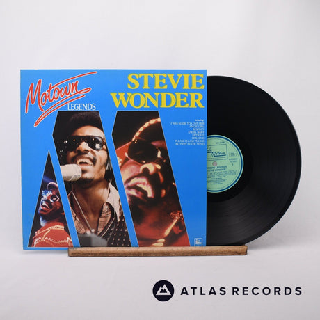 Stevie Wonder Motown Legends LP Vinyl Record - Front Cover & Record