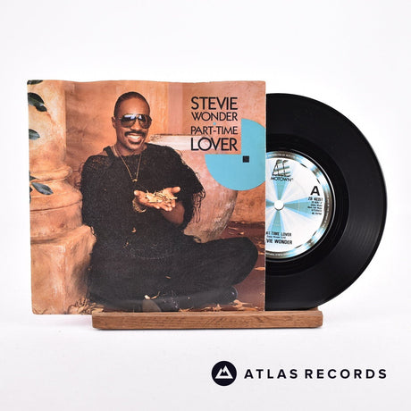Stevie Wonder Part-Time Lover 7" Vinyl Record - Front Cover & Record