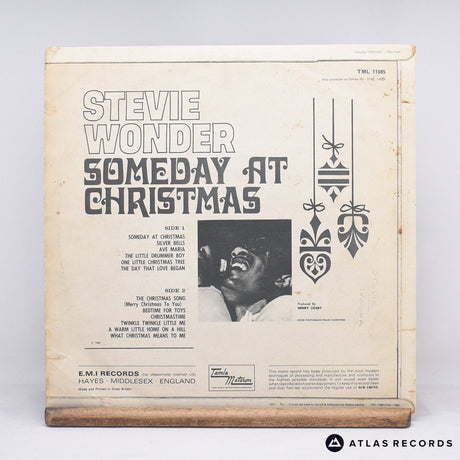 Stevie Wonder - Someday At Christmas - First Press LP Vinyl Record - VG/VG+