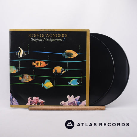 Stevie Wonder Stevie Wonder's Original Musiquarium I 2 x LP Vinyl Record - Front Cover & Record