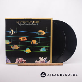 Stevie Wonder Stevie Wonder's Original Musiquarium I 2 x LP Vinyl Record - Front Cover & Record