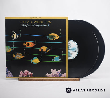 Stevie Wonder Stevie Wonder's Original Musiquarium I Double LP Vinyl Record - Front Cover & Record