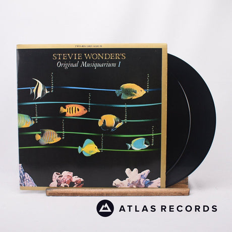 Stevie Wonder Stevie Wonder's Original Musiquarium I 2 x LP Vinyl Record - Front Cover & Record