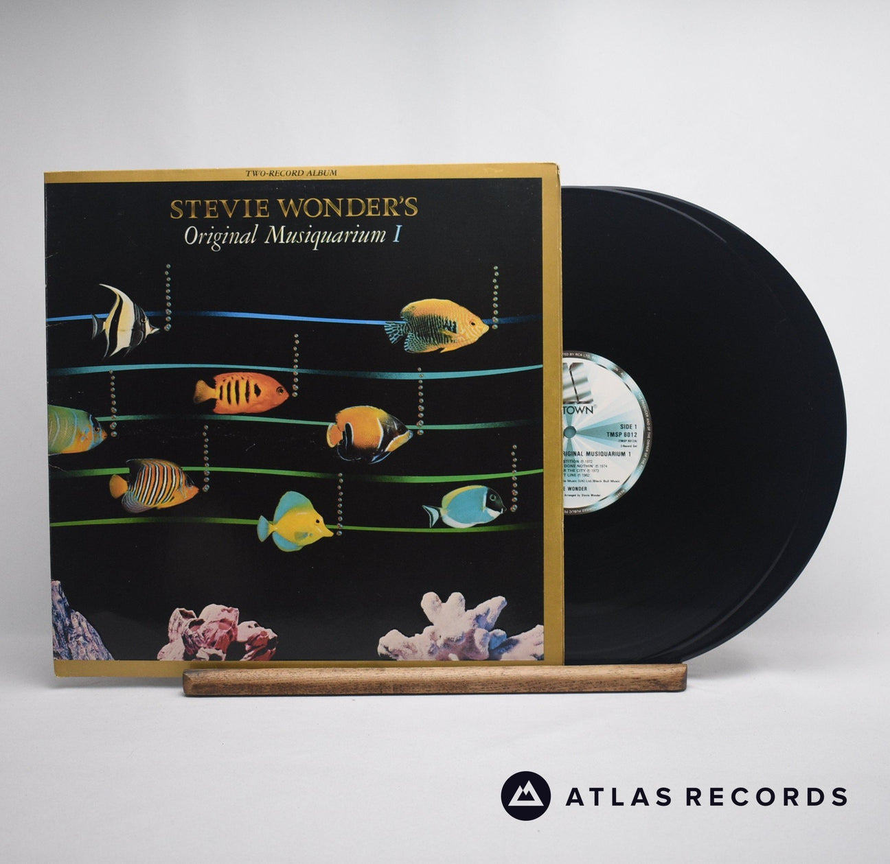 Stevie Wonder Stevie Wonder's Original Musiquarium I Double LP Vinyl Record - Front Cover & Record