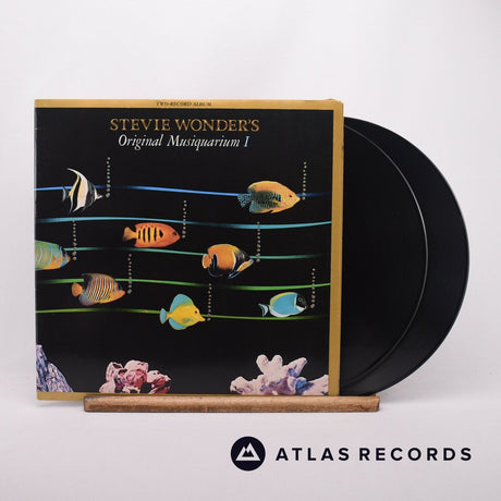 Stevie Wonder Stevie Wonder's Original Musiquarium I 2 x LP Vinyl Record - Front Cover & Record