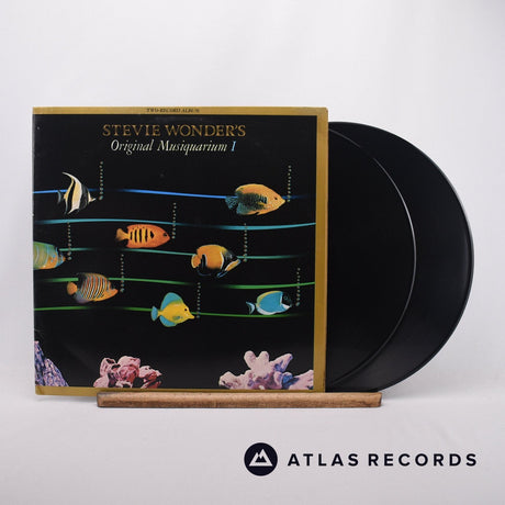 Stevie Wonder Stevie Wonder's Original Musiquarium I 2 x LP Vinyl Record - Front Cover & Record