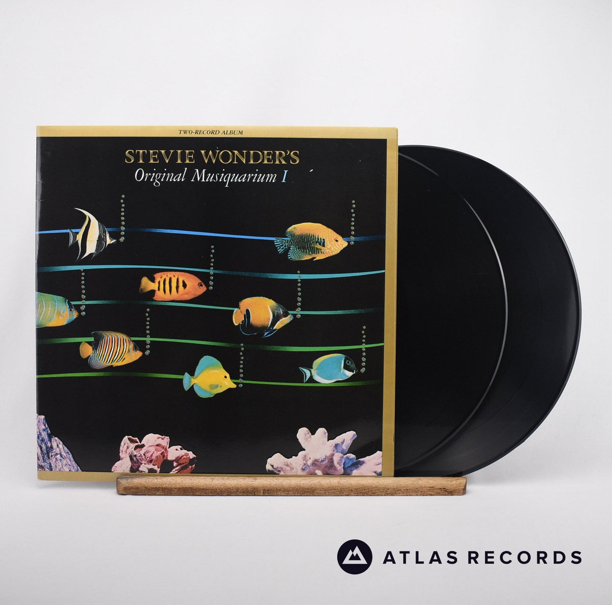 Stevie Wonder Stevie Wonder's Original Musiquarium I 2 x LP Vinyl Record - Front Cover & Record