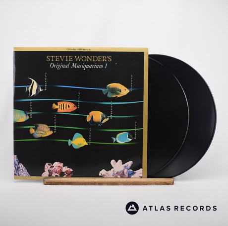 Stevie Wonder Stevie Wonder's Original Musiquarium I 2 x LP Vinyl Record - Front Cover & Record