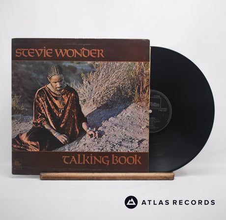 Stevie Wonder Talking Book LP Vinyl Record - Front Cover & Record