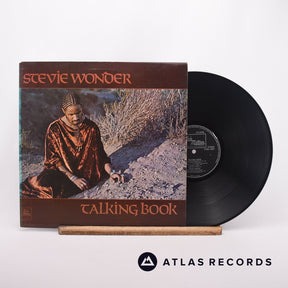 Stevie Wonder Talking Book LP Vinyl Record - Front Cover & Record