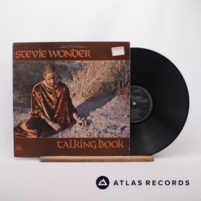 Stevie Wonder Talking Book LP Vinyl Record - Front Cover & Record