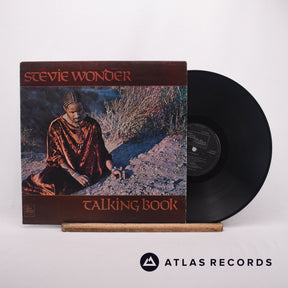 Stevie Wonder Talking Book LP Vinyl Record - Front Cover & Record