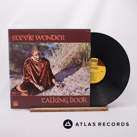 Stevie Wonder Talking Book LP Vinyl Record - Front Cover & Record