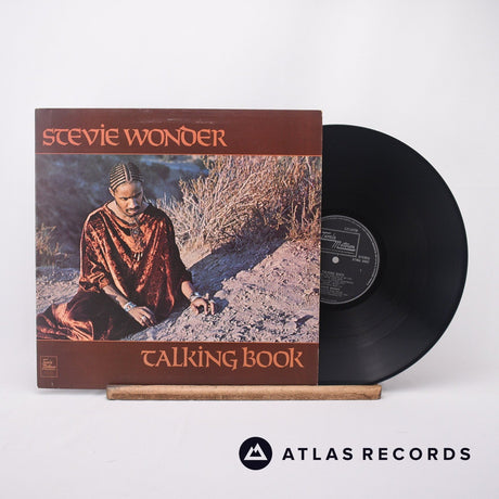 Stevie Wonder Talking Book LP Vinyl Record - Front Cover & Record