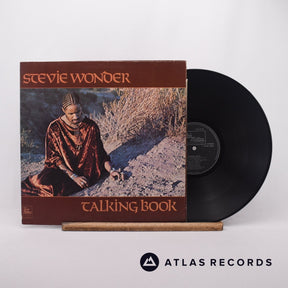 Stevie Wonder Talking Book LP Vinyl Record - Front Cover & Record