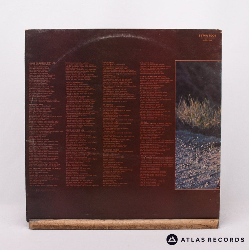 Stevie Wonder - Talking Book - Repress Gatefold LP Vinyl Record - VG+/EX