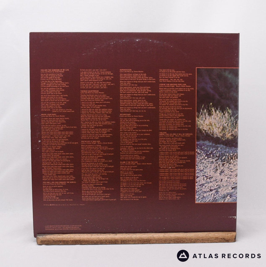 Stevie Wonder - Talking Book - Reissue Gatefold Us LP Vinyl Record - VG+/VG