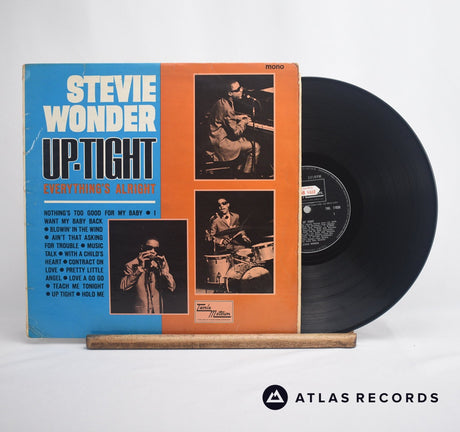 Stevie Wonder Up-Tight LP Vinyl Record - Front Cover & Record
