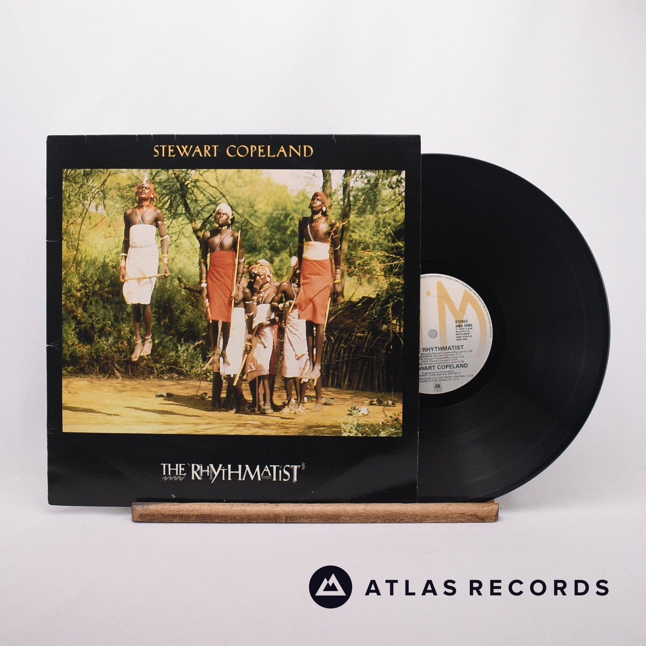 Stewart Copeland The Rhythmatist LP Vinyl Record - Front Cover & Record
