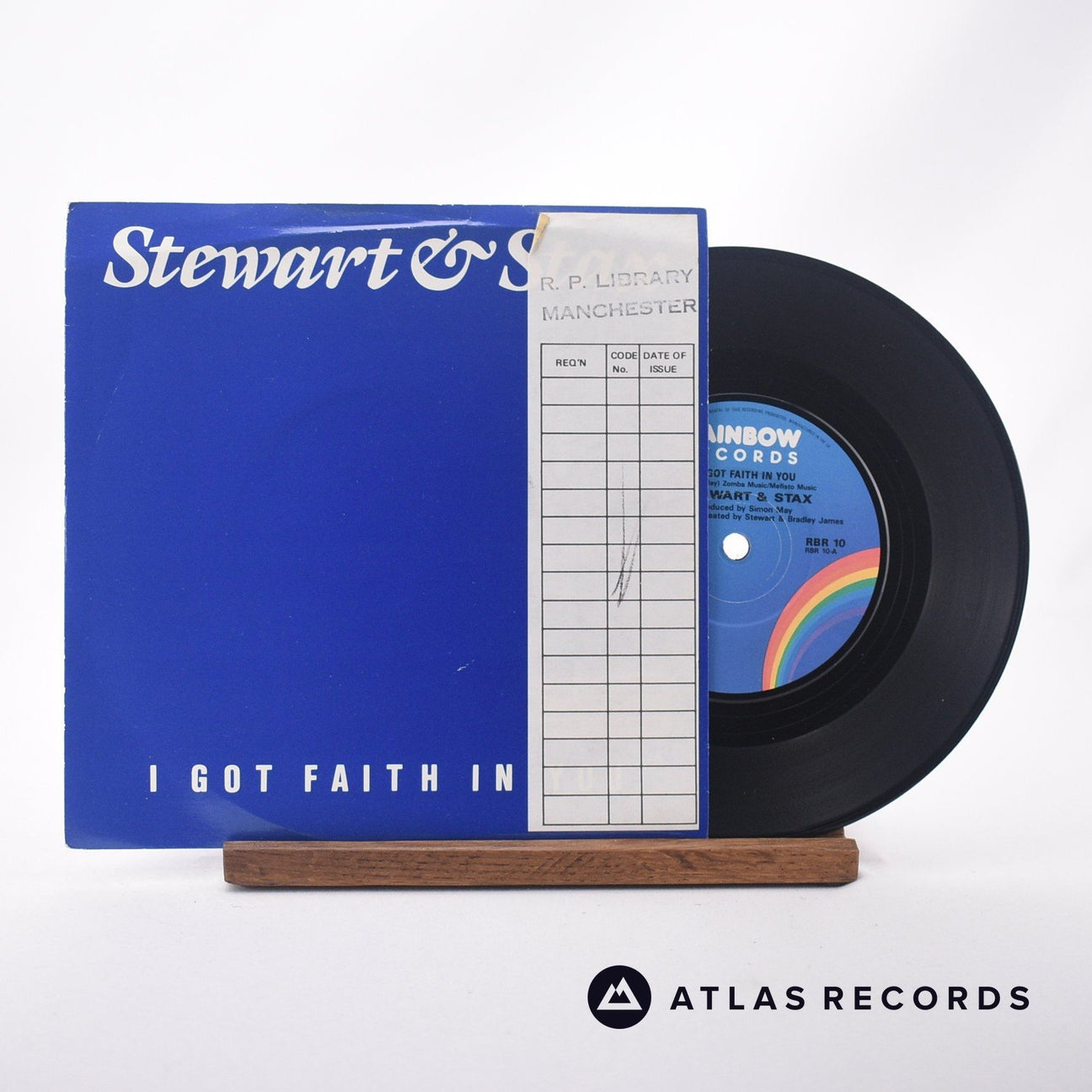 Stewart & Stax I Got Faith In You 7" Vinyl Record - Front Cover & Record