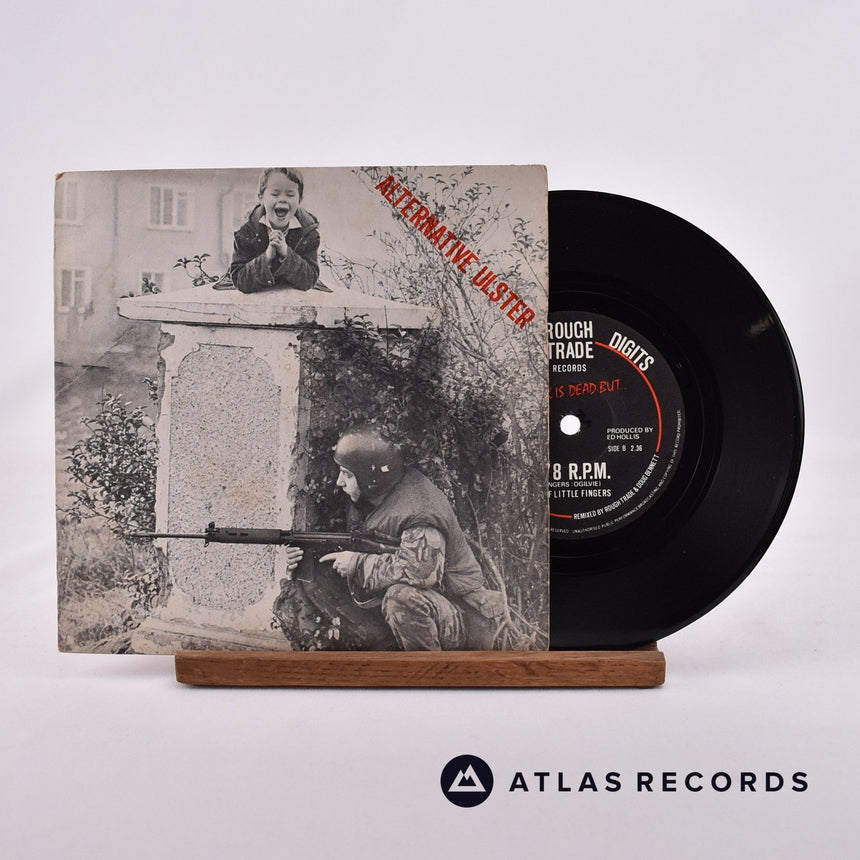 Stiff Little Fingers Alternative Ulster 7" Vinyl Record - Front Cover & Record