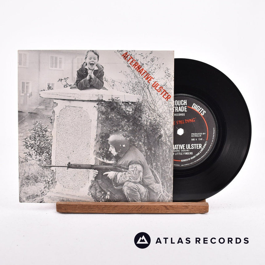 Stiff Little Fingers Alternative Ulster 7" Vinyl Record - Front Cover & Record