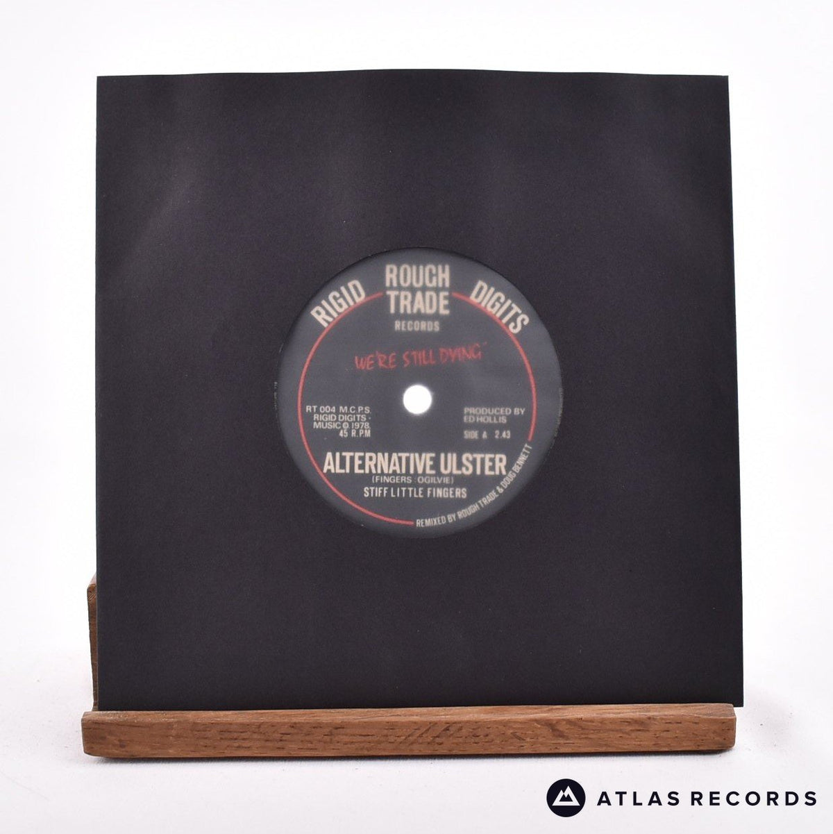Stiff Little Fingers Alternative Ulster 7" Vinyl Record - In Sleeve