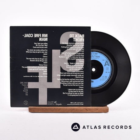 Stiff Little Fingers Back To Front 7" Vinyl Record - Front Cover & Record