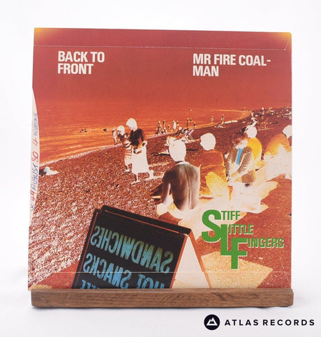 Stiff Little Fingers - Back To Front / Mr Fire Coal-Man - 7" Vinyl Record - VG+/EX