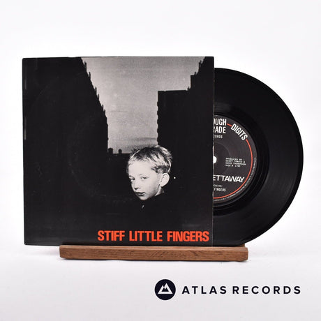 Stiff Little Fingers Gotta Gettaway 7" Vinyl Record - Front Cover & Record
