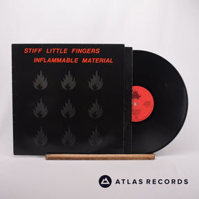 Stiff Little Fingers Inflammable Material LP Vinyl Record - Front Cover & Record