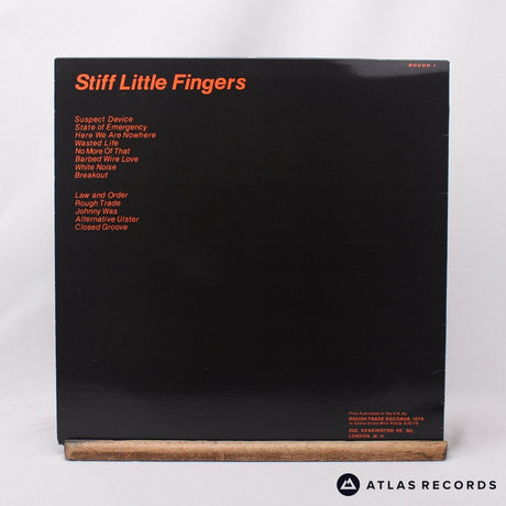 Stiff Little Fingers - Inflammable Material - A-1 B-2 LP Vinyl Record - EX/EX