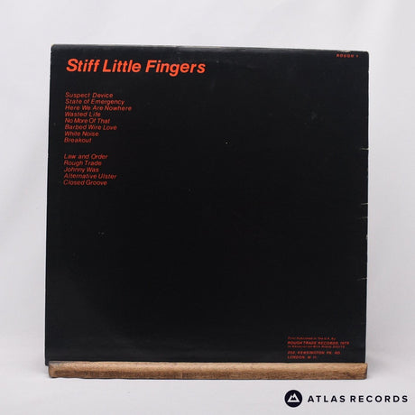 Stiff Little Fingers - Inflammable Material - A-2 B-2 LP Vinyl Record - EX/EX