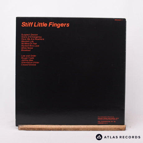 Stiff Little Fingers - Inflammable Material - A-2 B-2 LP Vinyl Record - VG+/VG+