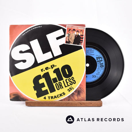 Stiff Little Fingers Listen 7" Vinyl Record - Front Cover & Record