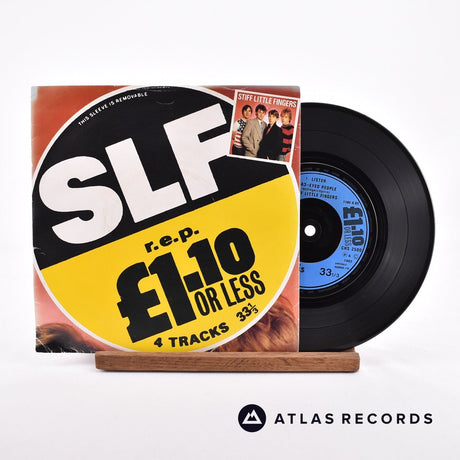 Stiff Little Fingers Listen 7" Vinyl Record - Front Cover & Record