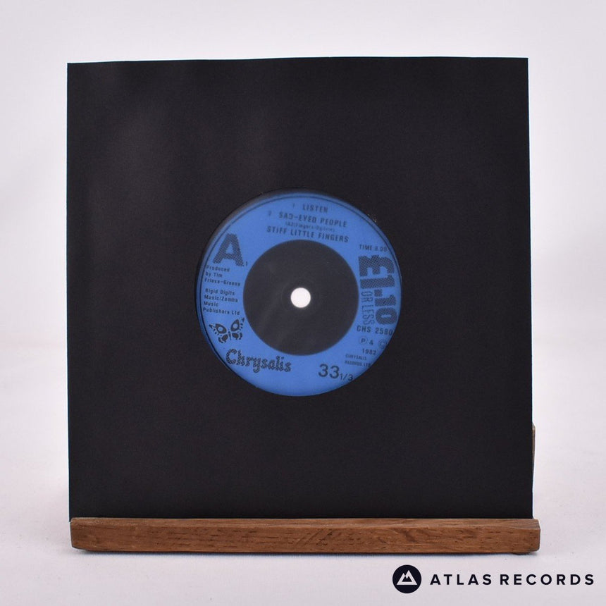 Stiff Little Fingers Listen 7" Vinyl Record - In Sleeve