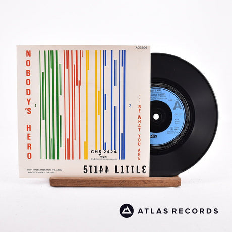 Stiff Little Fingers Nobody's Hero 7" Vinyl Record - Front Cover & Record