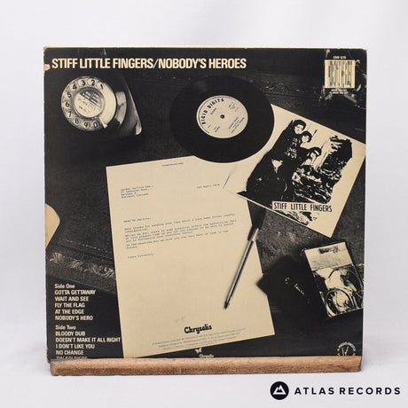 Stiff Little Fingers - Nobody's Heroes - LP Vinyl Record - VG+/VG+