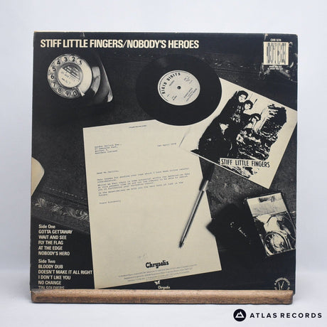 Stiff Little Fingers - Nobody's Heroes - A//4 B//4 LP Vinyl Record - VG+/VG+