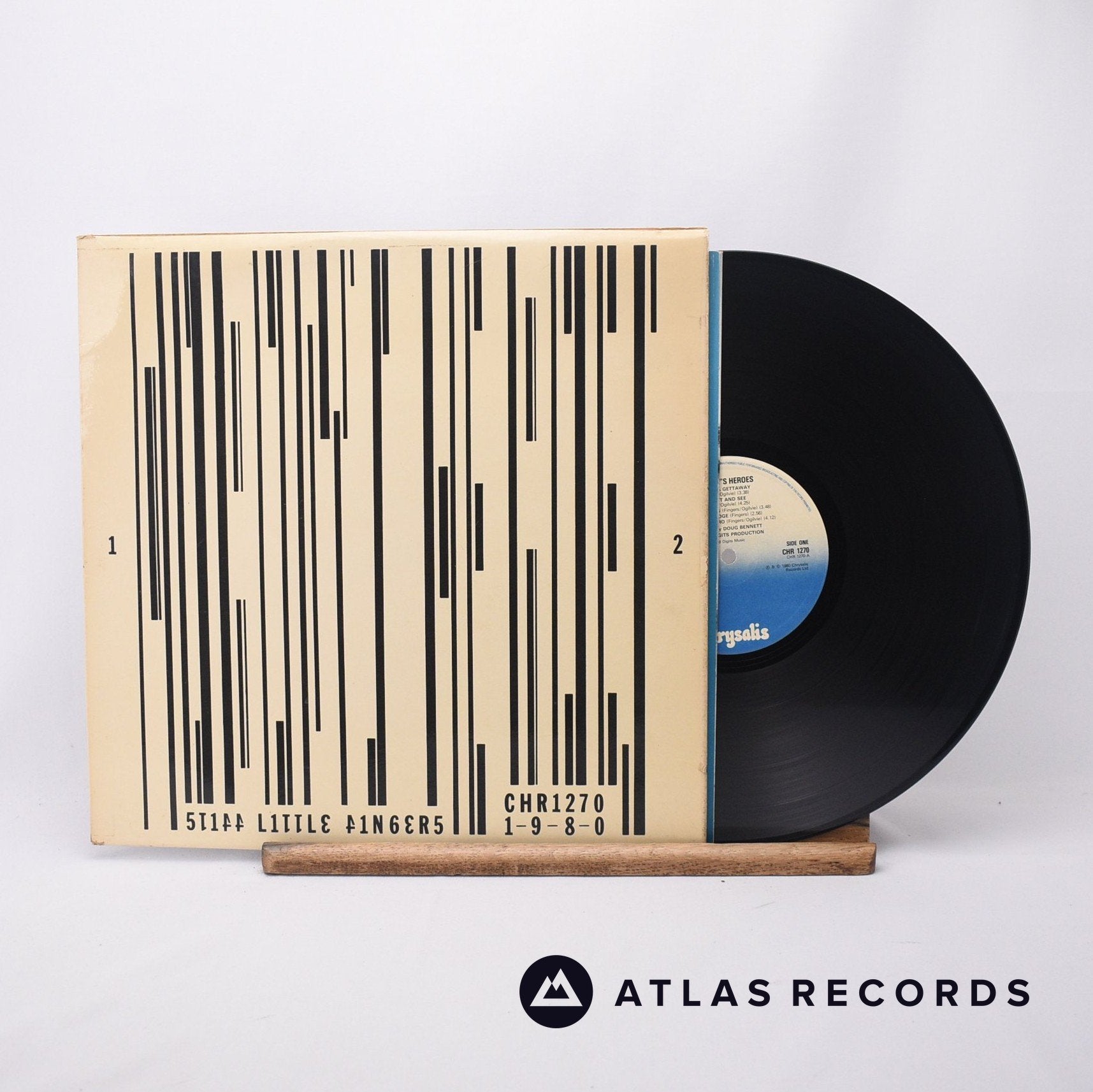 Stiff Little Fingers Nobody's Heroes LP Vinyl Record VG+/VG+