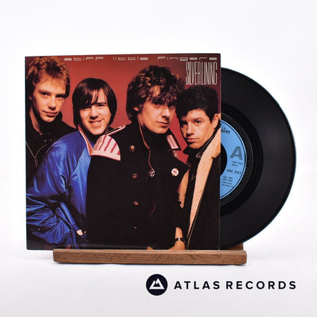 Stiff Little Fingers Silver Lining 7" Vinyl Record - Front Cover & Record