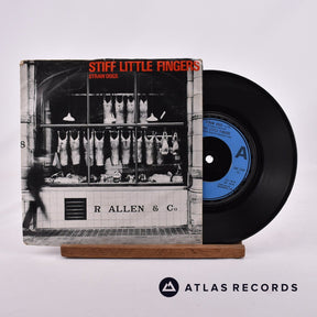 Stiff Little Fingers Straw Dogs 7" Vinyl Record - Front Cover & Record