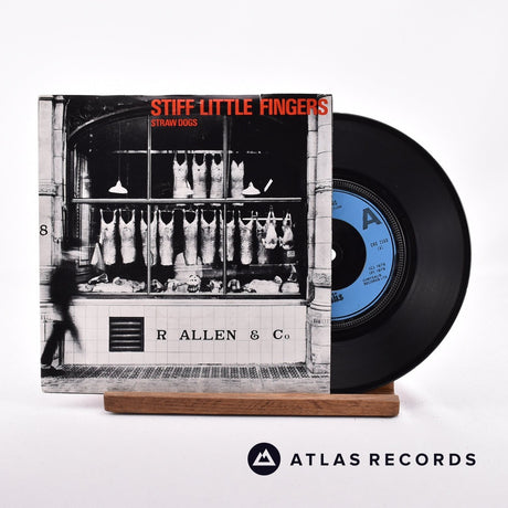 Stiff Little Fingers Straw Dogs 7" Vinyl Record - Front Cover & Record