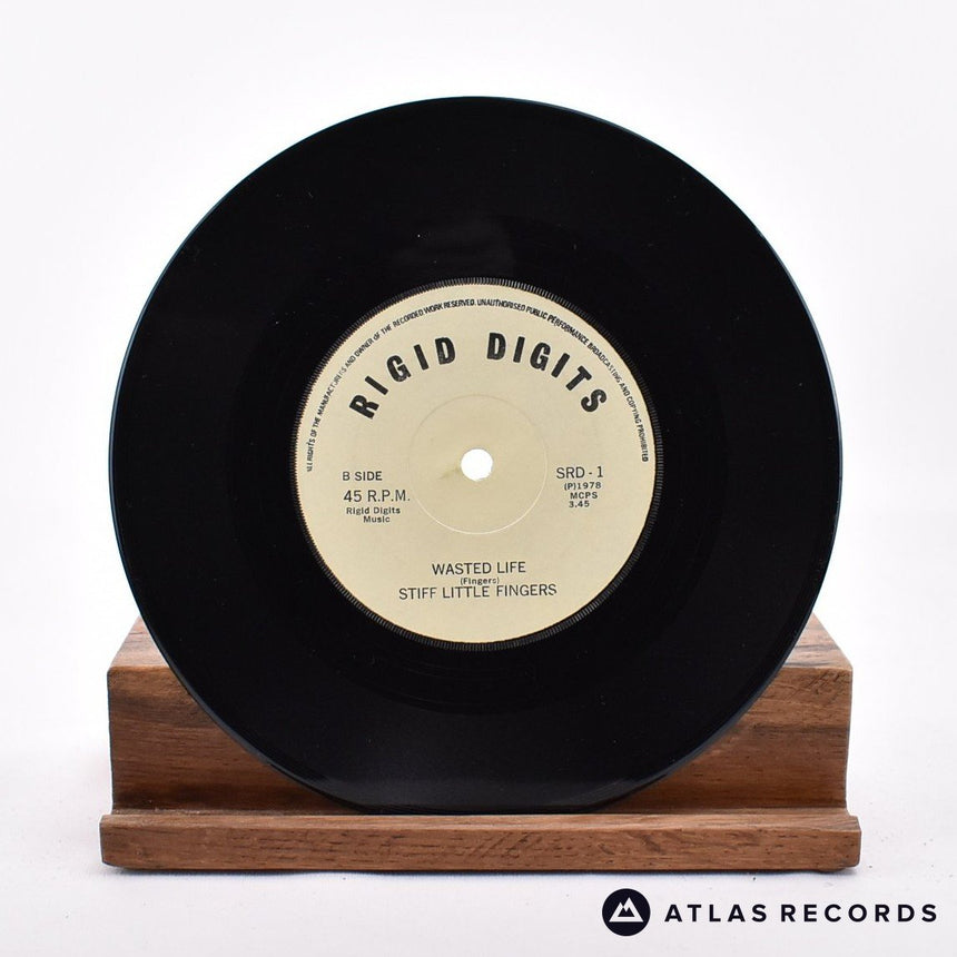 Stiff Little Fingers - Suspect Device - Repress 7" Vinyl Record - EX/EX