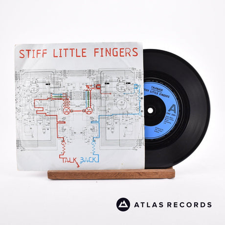 Stiff Little Fingers Talkback 7" Vinyl Record - Front Cover & Record