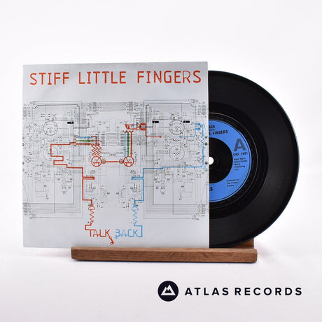Stiff Little Fingers Talkback 7" Vinyl Record - Front Cover & Record